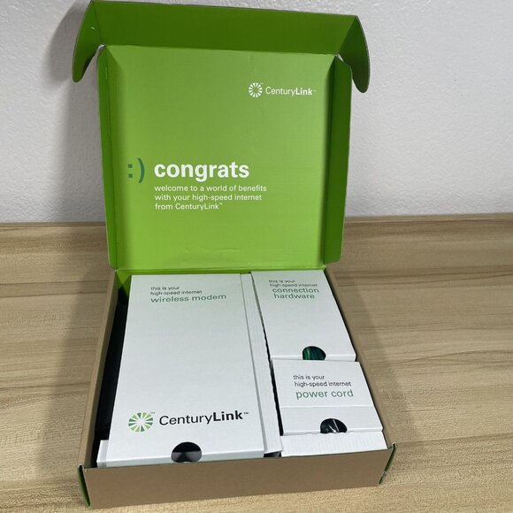 CenturyLink C1100T 802.11n DSL VDSL2 Modem WiFi Wireless Router - Picture 2 of 7